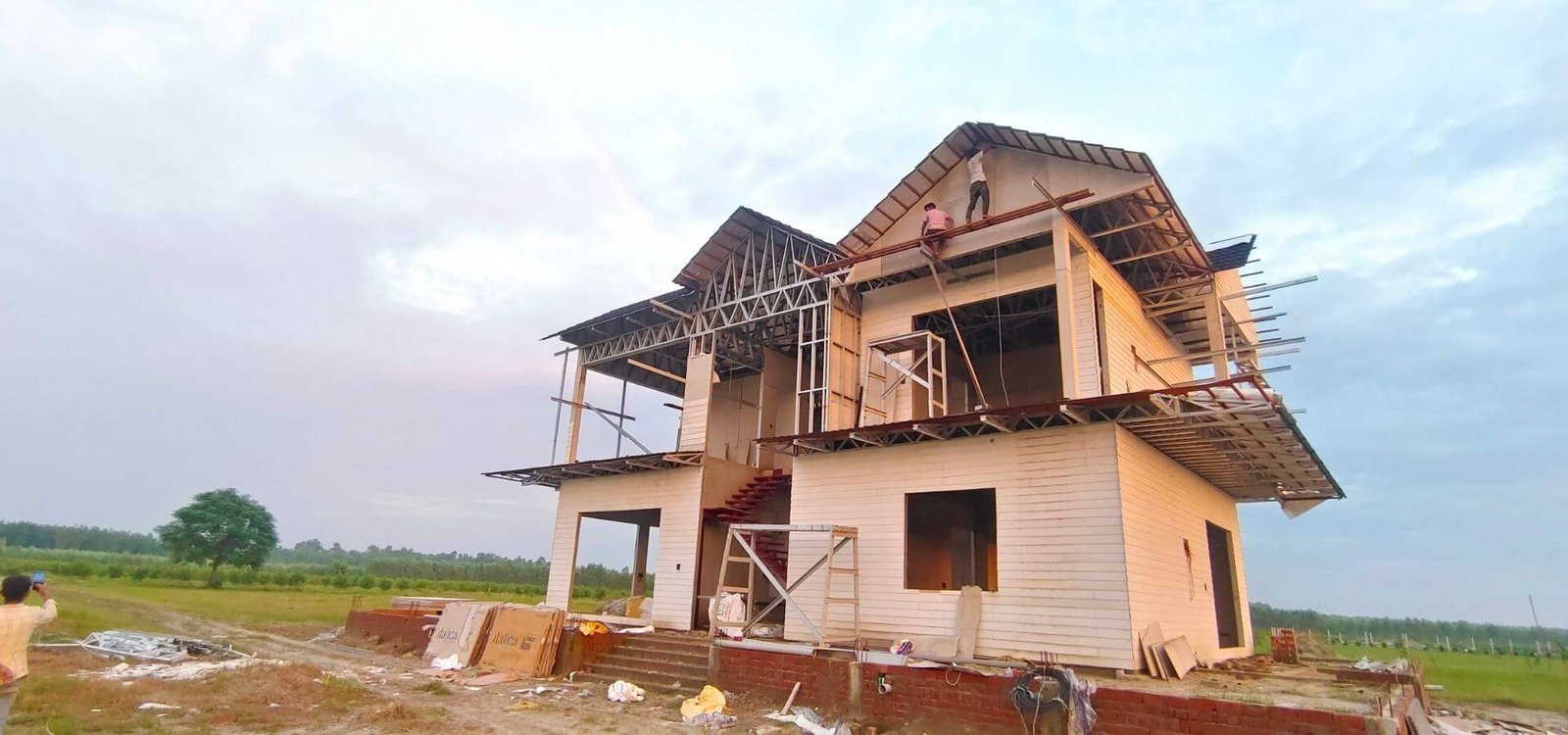 Cold Formed Steel Structure Installation