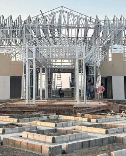 Dholera Tent City Resort, Dholera, Gujarat – Modern LGSF Hospitality Infrastructure Project