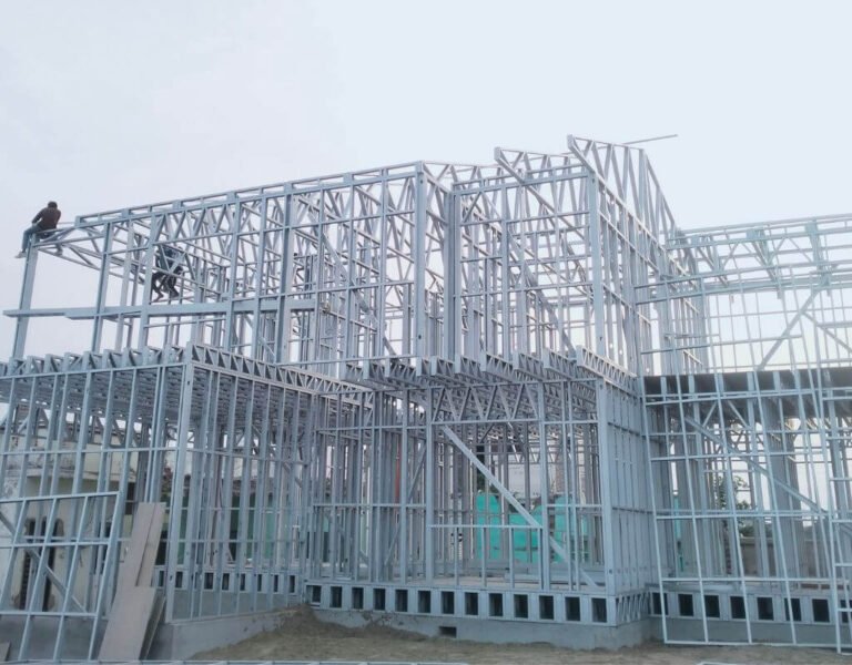 G+1 Farmhouse Construction, Nawanshahr, Punjab – Modern LGSF Residential Building Project G+1 Farmhouse Construction, Nawanshahr, Punjab – Modern LGSF Residential Building Project