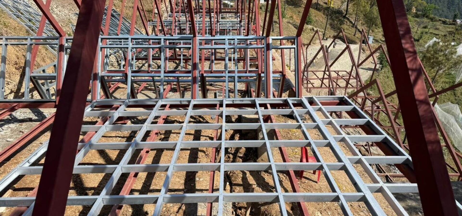 Light Gauge Steel Frame Huts