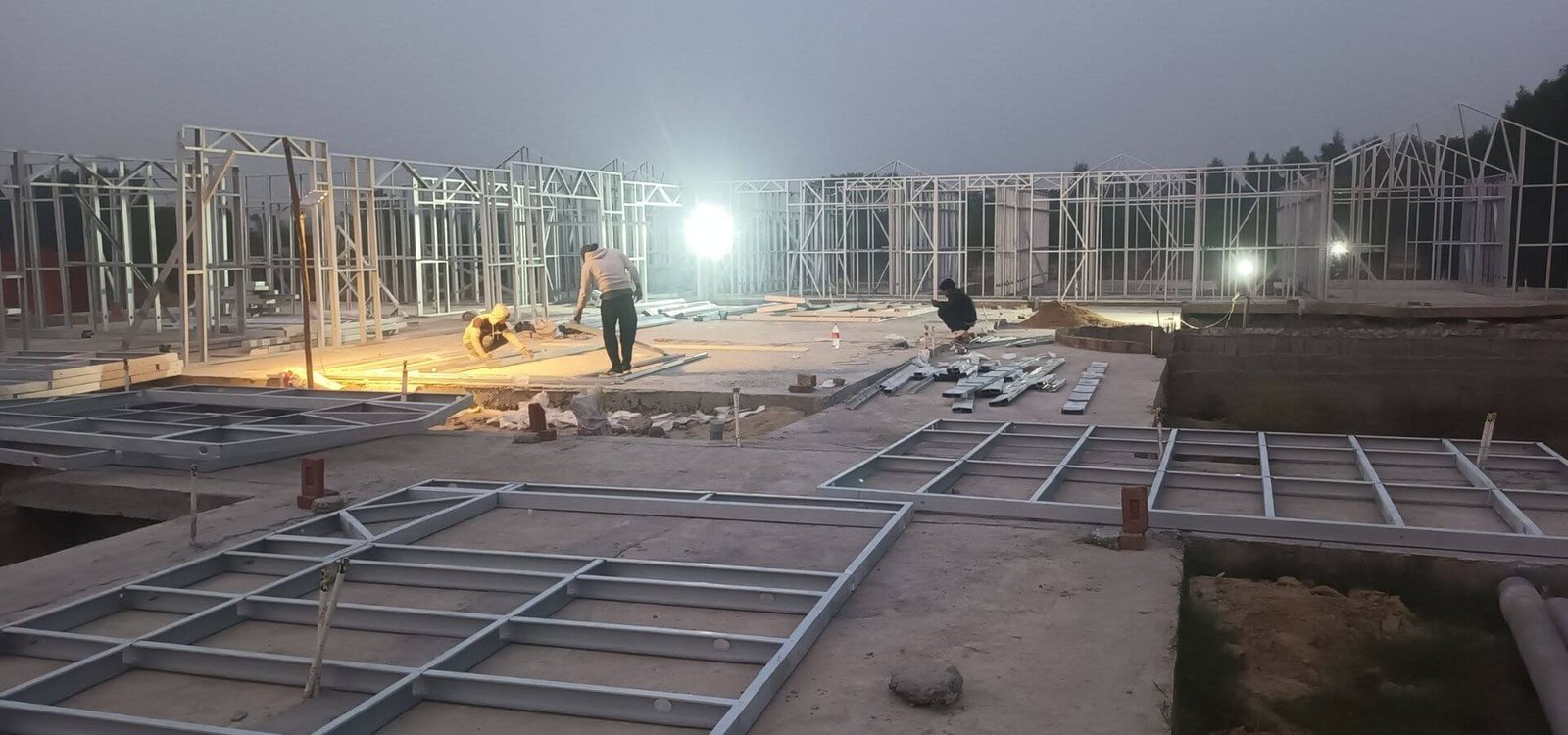 Modern Prefab Construction Project