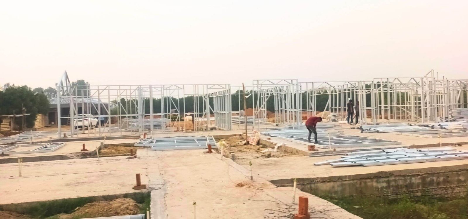 Modern Prefab Construction Project
