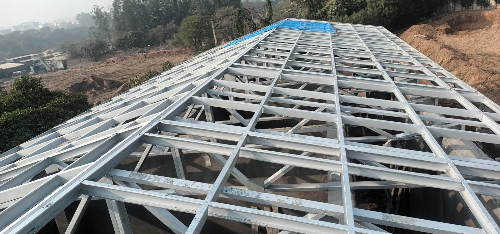 PUF Roof Panel Installation