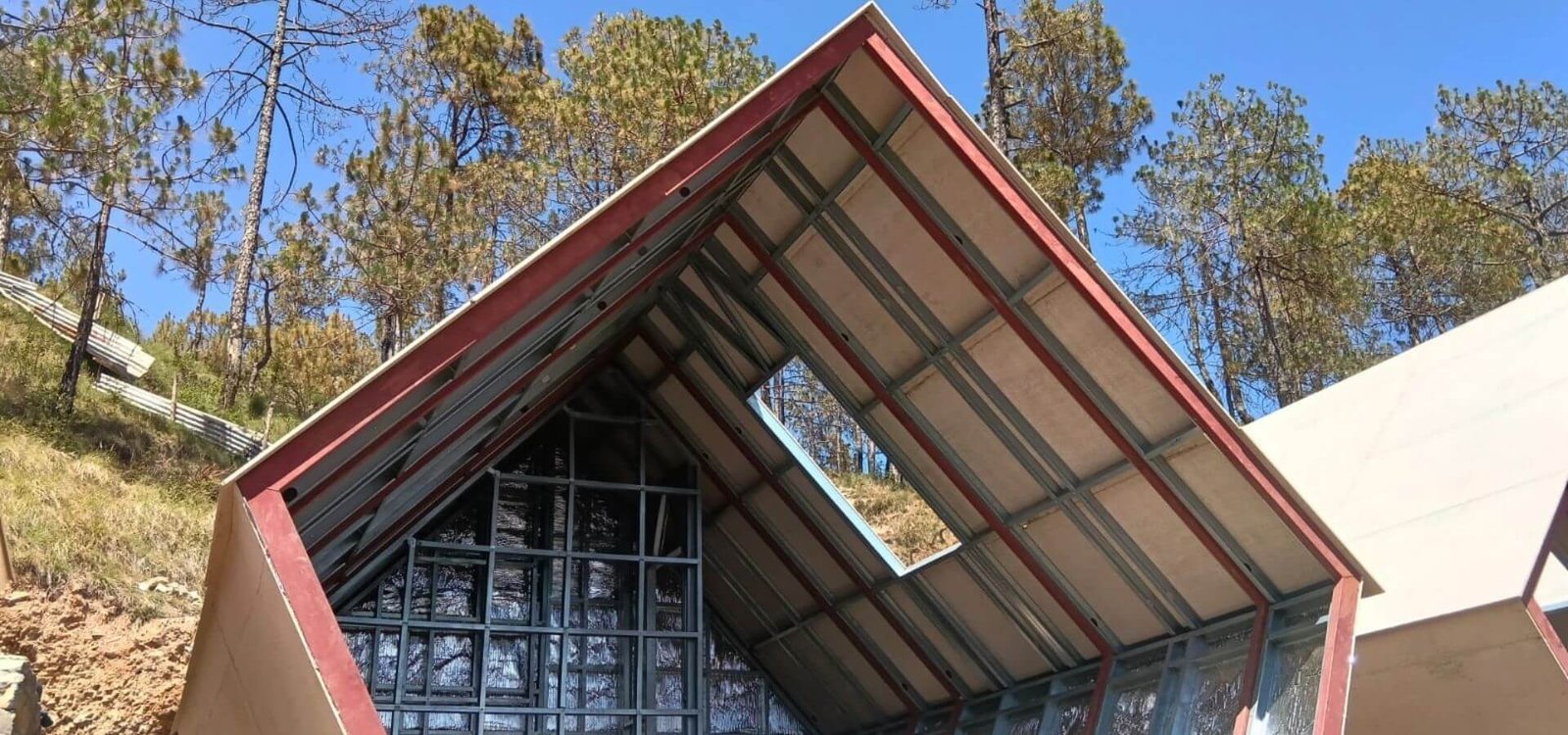 Rustic Mountain Chail LGSF Hut Project