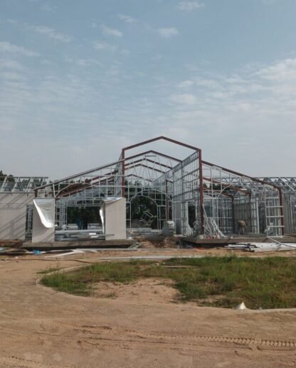 Sohana Farmhouse, Mohali, Chandigarh – Premium Hybrid LGSF & Structural Steel Residential Project
